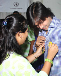 Vivek Oberoi at Tobacco Free BEST Campaign