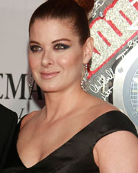 Debra Messing and actor Will Chase arrive to the American Theatre Wing's annual Tony Awards in New York