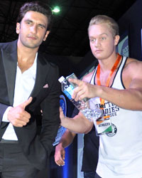 Ranveer Singh at UK Body Power Expo Fitness Exhibition 2014