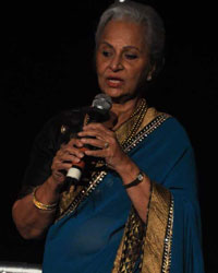 Waheeda Rehman at Uff Yoo Maa Show