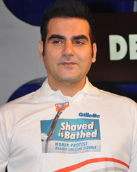 Arbaaz Khan at Unshaven is Unbathed Campaign