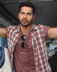 Varun Dhawan at Varun Promotes Film Badlapur