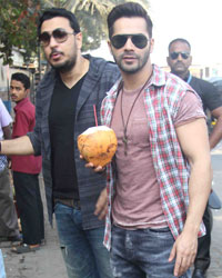 Varun Dhawan at Varun Promotes Film Badlapur