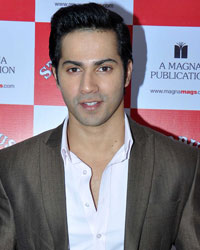 Varun Dhawan at Varun Unveils Stardust Magazine Cover