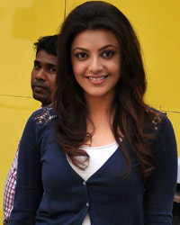 Kajal Agarwal at Vidya and Kajal Snapped at Mehboob Studio