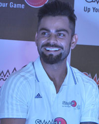 Virat Kohli at Virat Kohli Visits SMAAASH Gurgaon