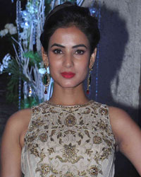 Sonal Chauhan at Vishal Mahadkar Wedding Reception