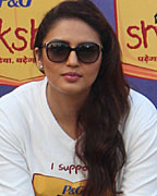 Huma Qureshi at Walk For The Love Of Shiksha