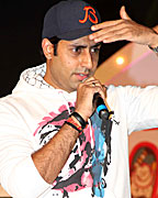 Abhishek Bachchan at Wassup Andheri 2013