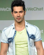 Varun Dhawan at WeChat Messenger Launch