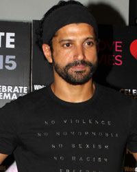 Farhan Akhtar at Whistling Woods Celebrate Cinema 2015