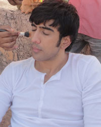 Amit Sadh at Wild Stone TVC Shoot