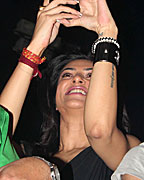 Sushmita Sen at World No 1 DJ Armin Van Performance