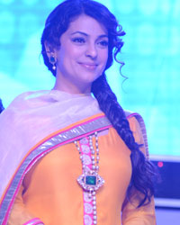 Juhi Chawla at Worli Festival 2014