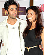 Ranbir Kapoor and Deepika Padukone