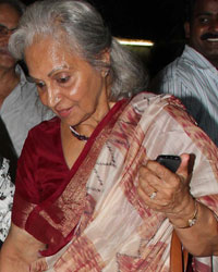 Waheeda Rehman at YJHD Special Screening