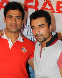 Sangram Singh and Ajaz Khan at Ya Rab Special Screening