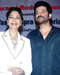 Anu Ranjan, Simi Garewal, Anil Kapoor and Hema Malini