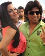 Veena Malik and Rajan Verma Veena Malik and Rajan Verma