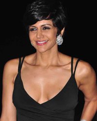 Mandira Bedi at Gaurav Gupta Show at LFW 2015