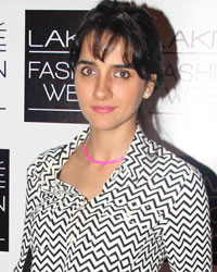 Shruti Seth at Guests at LFW 2013