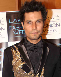 Randeep Hooda at Guests at LFW 2013