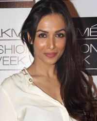 Malaika Arora at Guests at LFW 2013