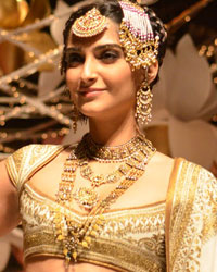 Sonam Kapoor at India Bridal Fashion Week 2013