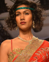 Nethra Raghuraman at India Bridal Fashion Week 2013