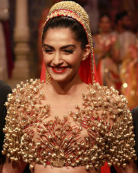 Sonam Kapoor at India Bridal Fashion Week 2015