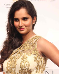 Sania Mirza at India Bridal Fashion Week Day 2013