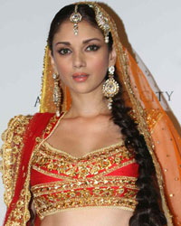 Aditi Rao at India Bridal Fashion Week Day 2013