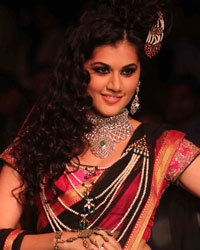 Taapsee Pannu at India International Jewellery Week 2013