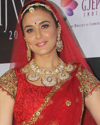 Preity Zinta at India International Jewellery Week 2015