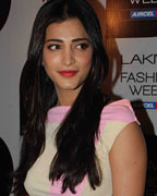 Shruti Haasan at LFW Summer Resort 2013