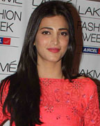 Shruti Haasan at LFW Summer Resort 2013