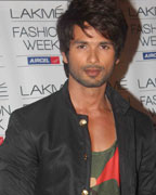 Shahid Kapoor at LFW Summer Resort 2013