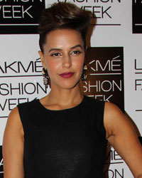 Neha Dhupia at LFW Summer Resort 2014