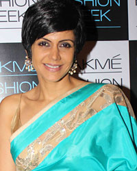 Mandira Bedi at Lakme Fashion Week 2014 Press Meet