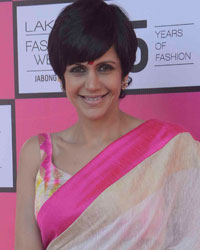 Mandira Bedi at Lakme Fashion Week 2015 Press Conference