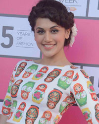 Taapsee Pannu at Lakme Fashion Week 2015 Press Conference