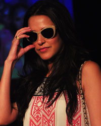 Neha Dhupia at Lakme Fashion Week Winter Festive 2013