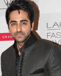 Ayushmann Khurrana at Lakme Fashion Week Winter Festive 2013