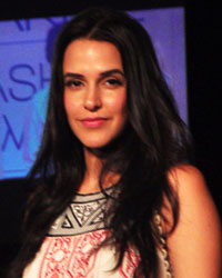 Neha Dhupia at Lakme Fashion Week Winter Festive 2013