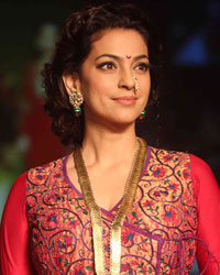 Juhi Chawla at Lakme Fashion Week Winter Festive 2013