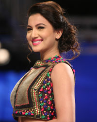 Gauhar Khan at Lakme Fashion Week Winter Festive 2015