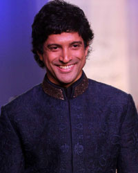 Farhan Akhtar at Men For Mijwan Charity Fashion Show