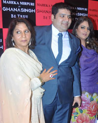 Launch of Maheka and Gautam Ghanasingh's new couture collection 'Maheka Mirpuri for Ghanasingh Be True'. This innovative collection is an amalgamation of Maheka's contemporary style with Ghanasingh Be True's illustrious heritage that spans over 108 years in the jewellery industry.