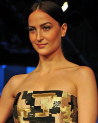 Elli Avram at Narendra Kumar Show at LFW 2015