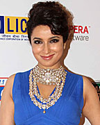 Tisca Chopra at Smile Foundation Fashion Show